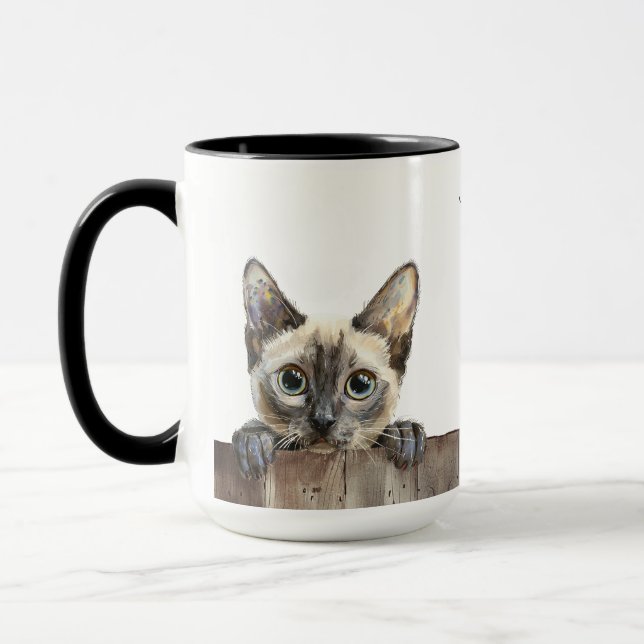 Tonkinese Cat Mugg (Vänster)