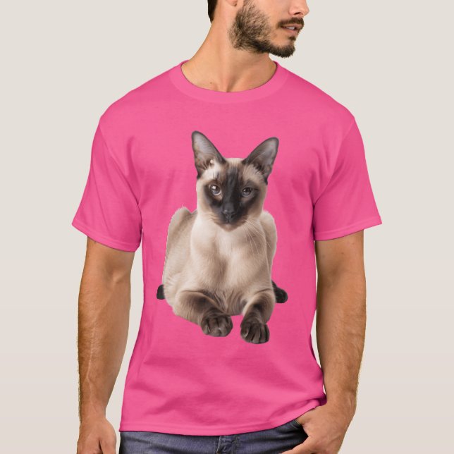 Tonkinese Cat vintage T Shirt (Framsida)