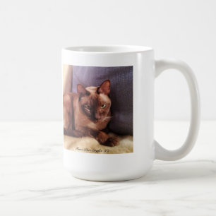Tonkinese intensiv blick kaffemugg