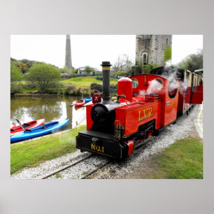 Tonmotor från Zebedee i Lappa Valley Poster