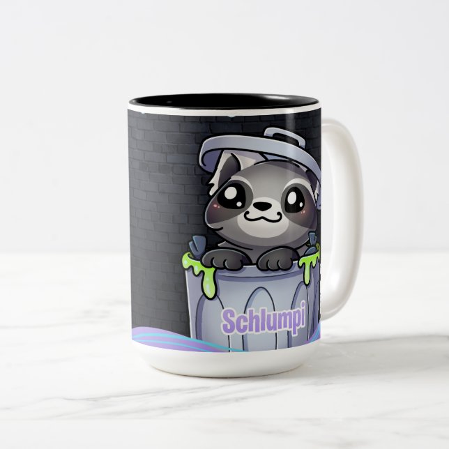 "Tönnchen Tasse" Två-Tonad Mugg (Framsida höger)