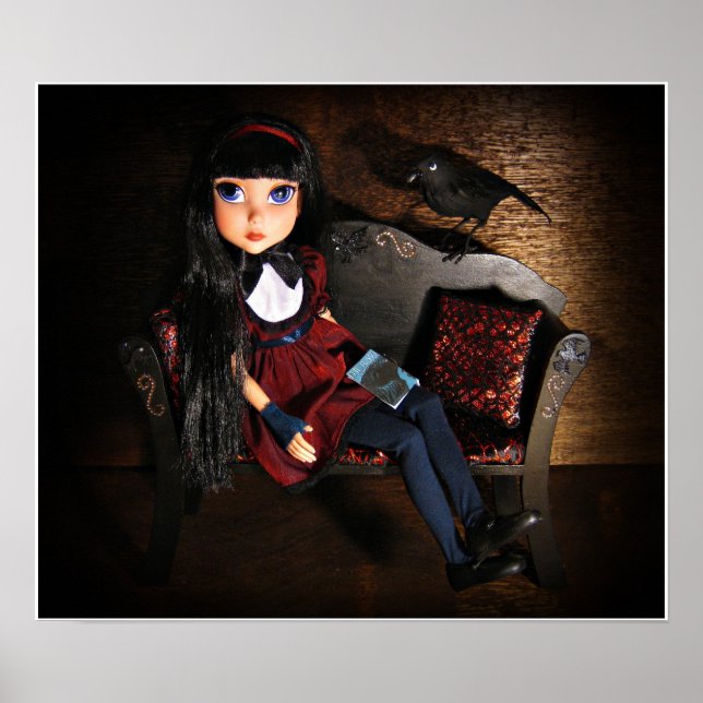 Tonner Maudlynne Macabre Doll & Pet Raven Poster (Framsidan)