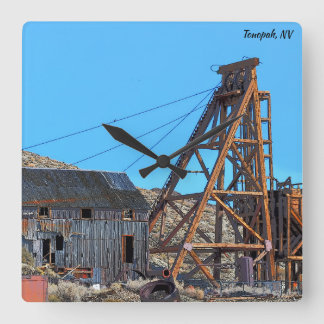Tonopah Nevada Fyrkantig Klocka