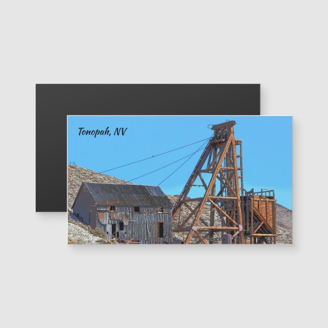 Tonopah Nevada Magnetic Card (Fram/baksida)