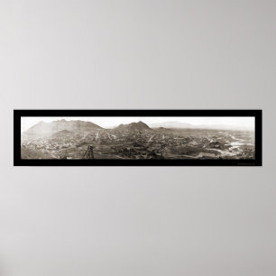 Tonopah NV panorama- foto 1909 Poster
