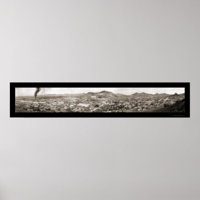 Tonopah NV Panoramic Photo 1913 Poster (Framsidan)