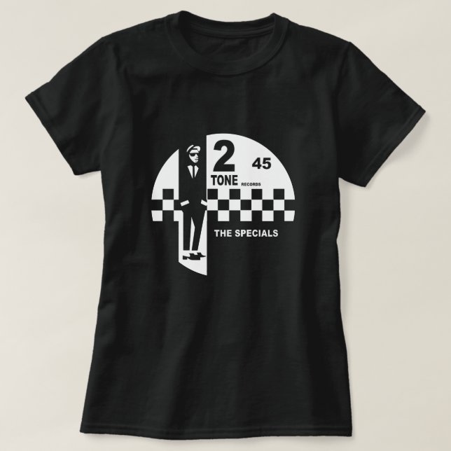 Tonposter - etiketten Specials ska T Shirt (Design framsida)