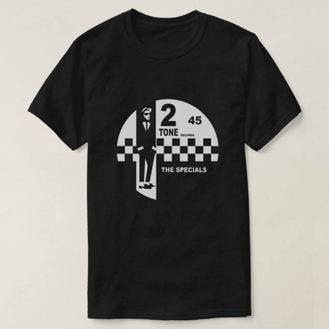 Tonposter - etiketten Specials ska T Shirt (Design framsida)