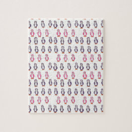 Tons av pingvinpussel pussel