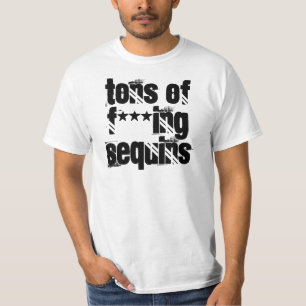 Tons av Sequins för f-*** ing T-shirt
