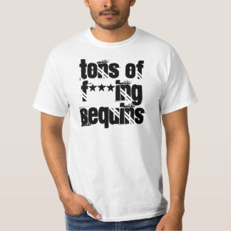 Tons av Sequins för f-*** ing T-shirt