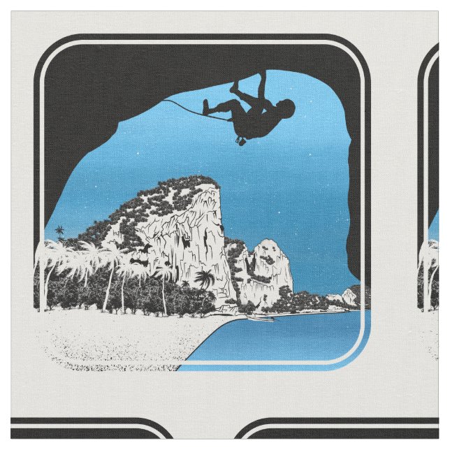 Tonsai Beach Thailand Tyg (Närbild)