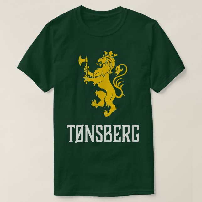 Tonsberg, Norway - Norge, Norwegian  T Shirt (Design framsida)