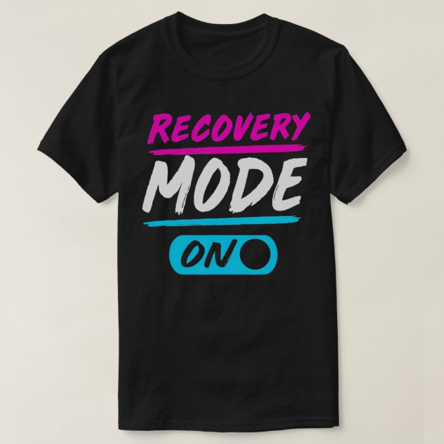 Tonsil Surgery Recovery Mode på  T Shirt (Design framsida)