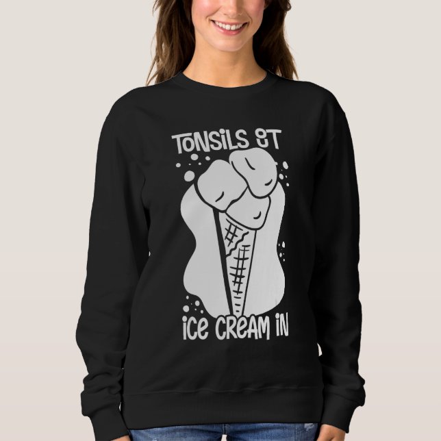 Tonsillectomy Tonsil Removal Recovery Surgery Get  T Shirt (Framsida)