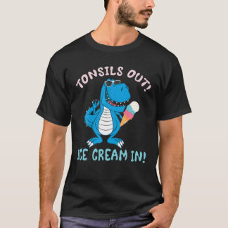 Tonsillektomi kirurgi Tonsils ut iskräm in T Shirt