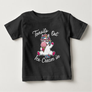 Tonsiller ut isgrädde i Unicorn Magic T Shirt