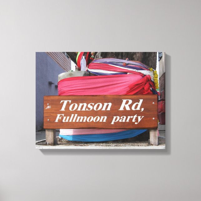 Tonson Rd. Fullmoon Party Canvastryck (Framsida)