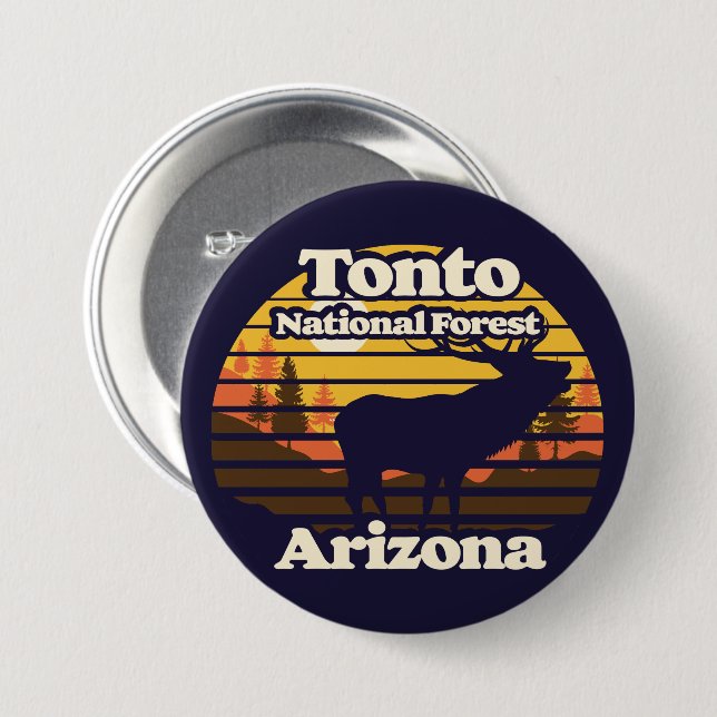 Tonto National Forest Arizona Knapp (Framsida & baksida)