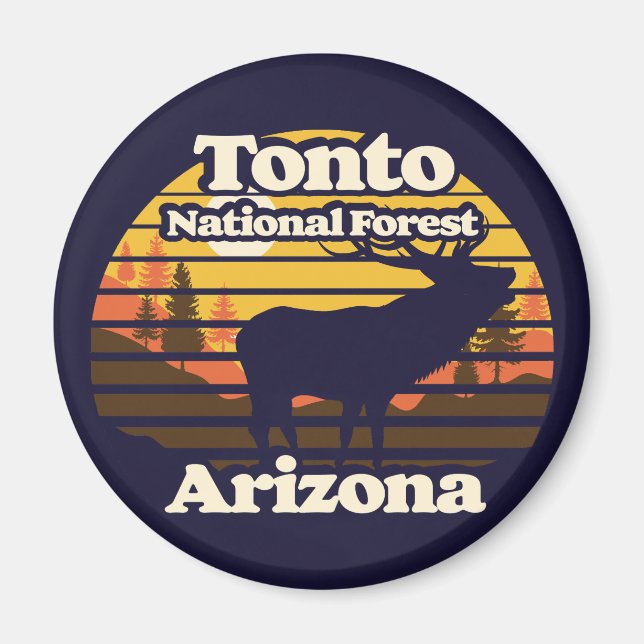 Tonto National Forest Arizona Magnet (Framsidan)