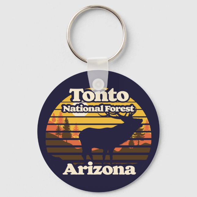 Tonto National Forest Arizona Nyckelring (Framsida)