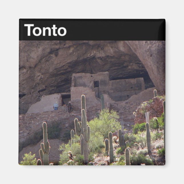 Tonto National Monument Magnet (Framsidan)