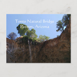 Tonto Natural Bridge Payson, Arizona Vykort