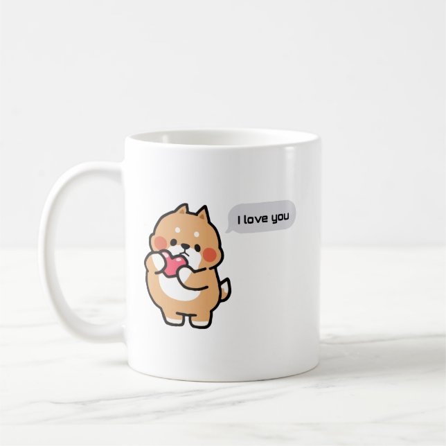 Tonton Friends, i kärlek, du Kaffemugg (Vänster)