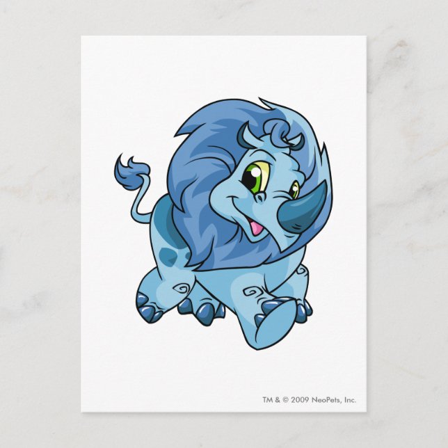 Tonu Blue Vykort (Framsida)