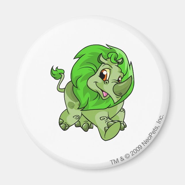 Tonu-Grönt Magnet (Framsidan)