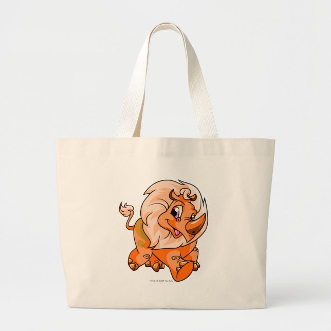 Tonu orange jumbo tygkasse (Framsidan)
