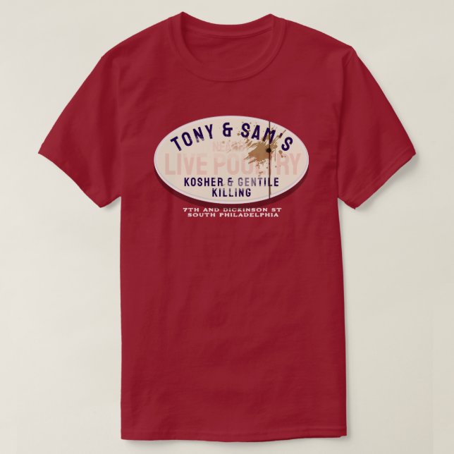 TONY ع SAM'S KOSHER och GENTILE T Shirt (Design framsida)