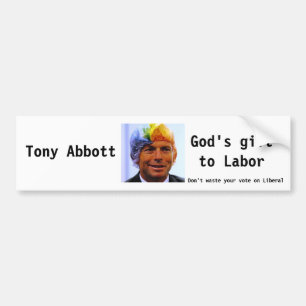 Tony Abbott, gudgåva Bildekal