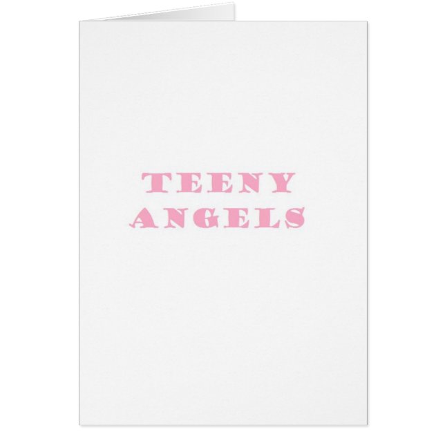 tony änglar hälsningskort (Framsidan)