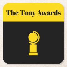 Tony Awards Playbill inspirinspirerade underläggs