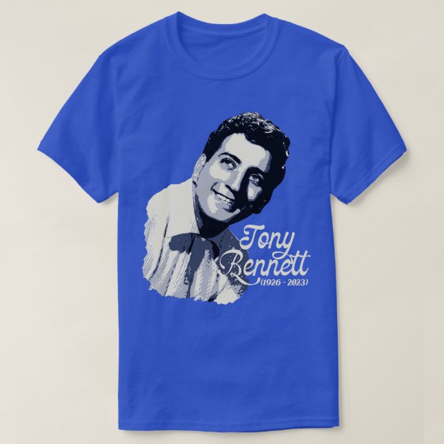 Tony Bennett T Shirt (Design framsida)