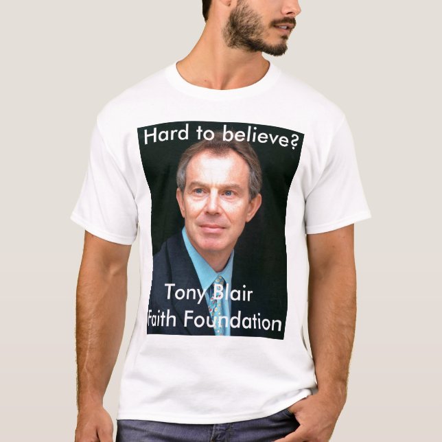 Tony Blair Tee Shirt (Framsida)