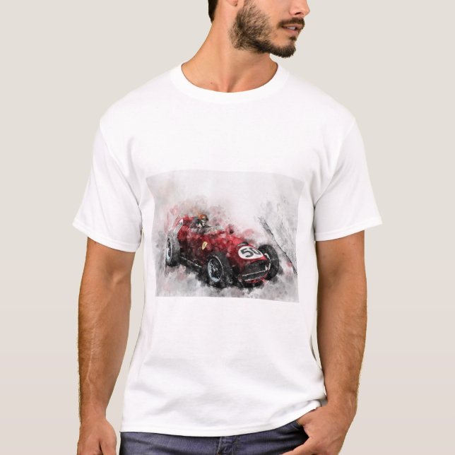 Tony Brooks Ferrari T Shirt (Framsida)