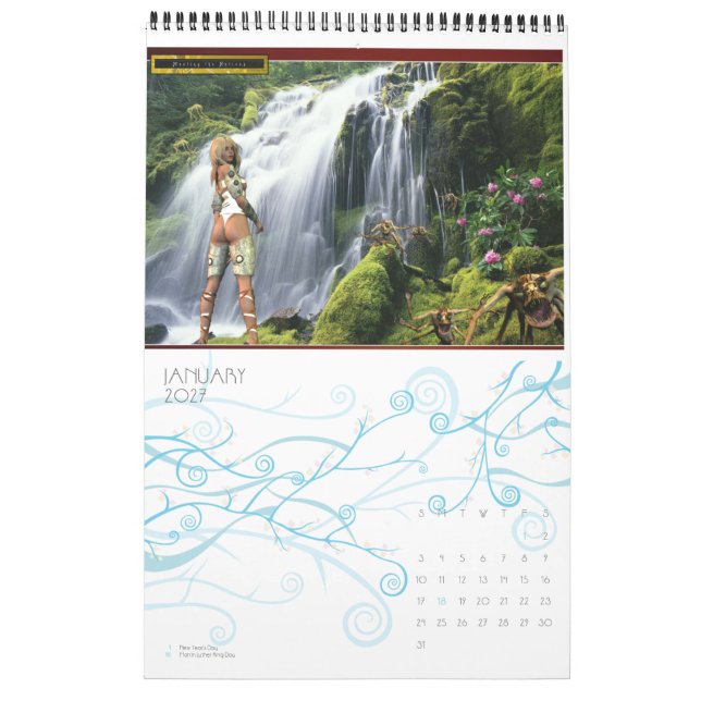 Tony Diana: Digital divas Kalender (Jan 2027)