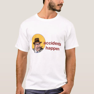 tony gambino sez: olyckor inträffar... t-shirt