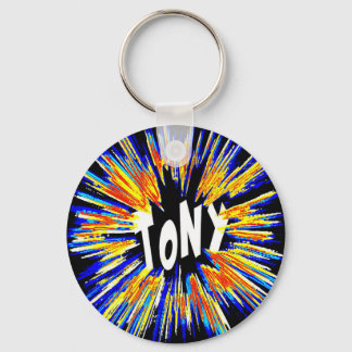 Tony Namn BAM Nyckelring