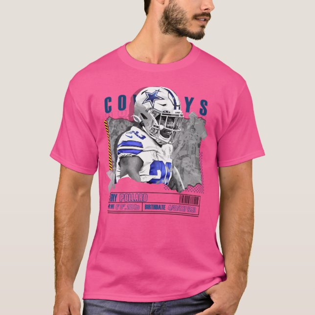 Tony Pollard Football Shirt Tapestry 1 T (Framsida)
