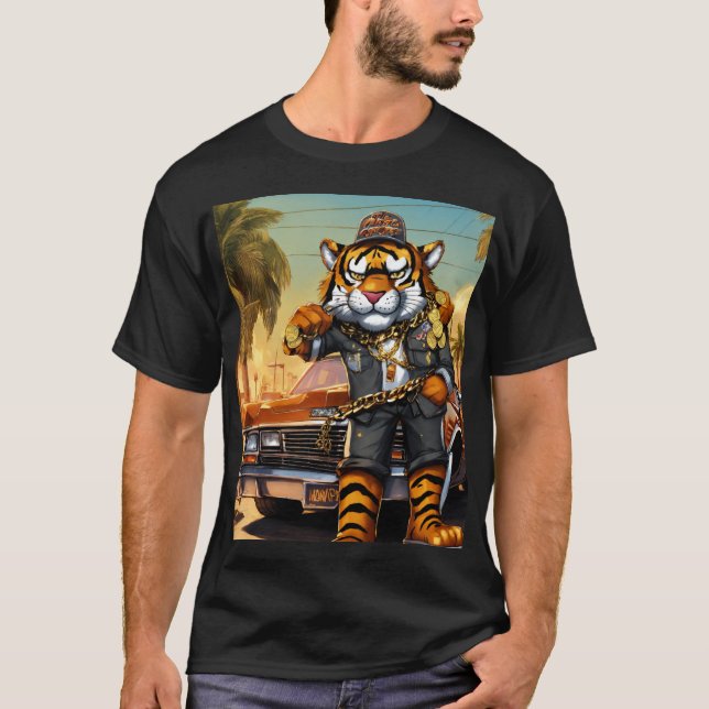 Tony the Tiger: Gangsta Stance T Shirt (Framsida)