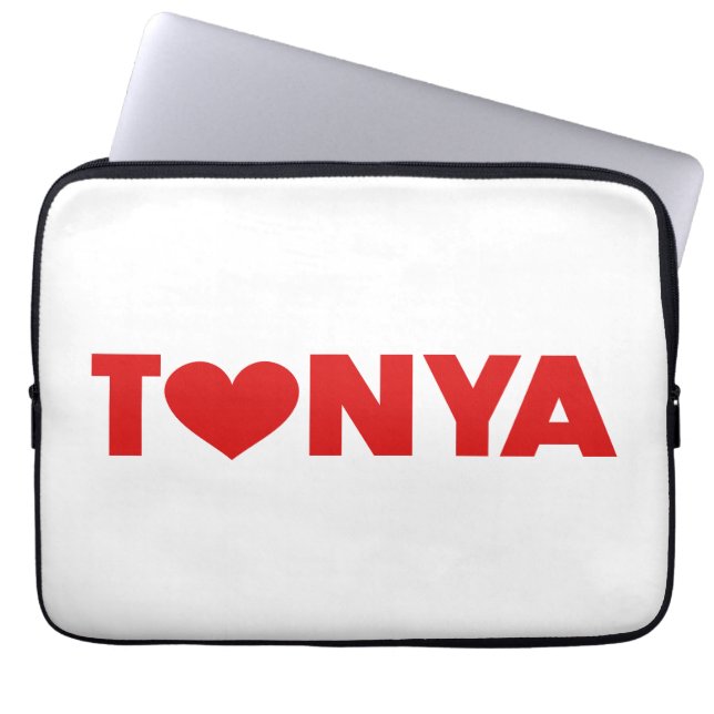 Tonya Kärlek Laptop Fodral (Framsidan)