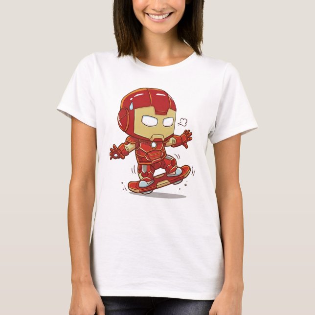 Tonys första skateboardlektion t shirt (Framsida)