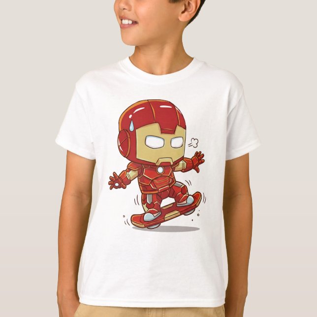Tonys första skateboardlektion t shirt (Framsida)