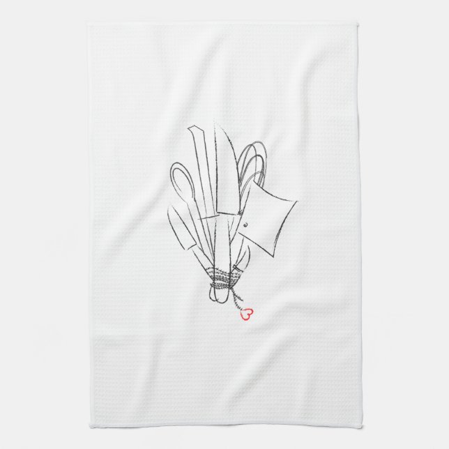 Tonys handduk kökshandduk (Vertikal)