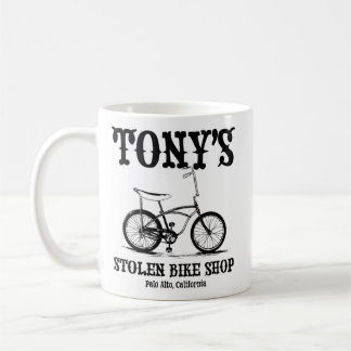 Tony's Stolen Bike Shop. Kaffemugg