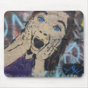 Tonzas stencilerar laga mat med grädde flicka musmatta
