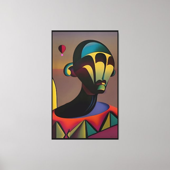 Too Busy to Live a Life Worth Living Canvastryck (Framsida)